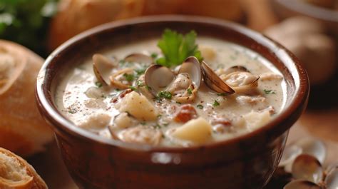  Raleigh Clam Chowder – A Savory Delight Combining Creamy Indulgence and Briny Freshness!